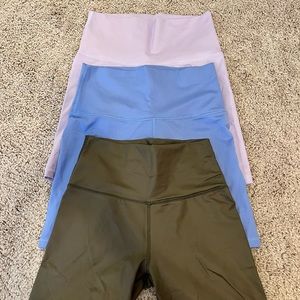 3 pairs of Aerie biker shorts